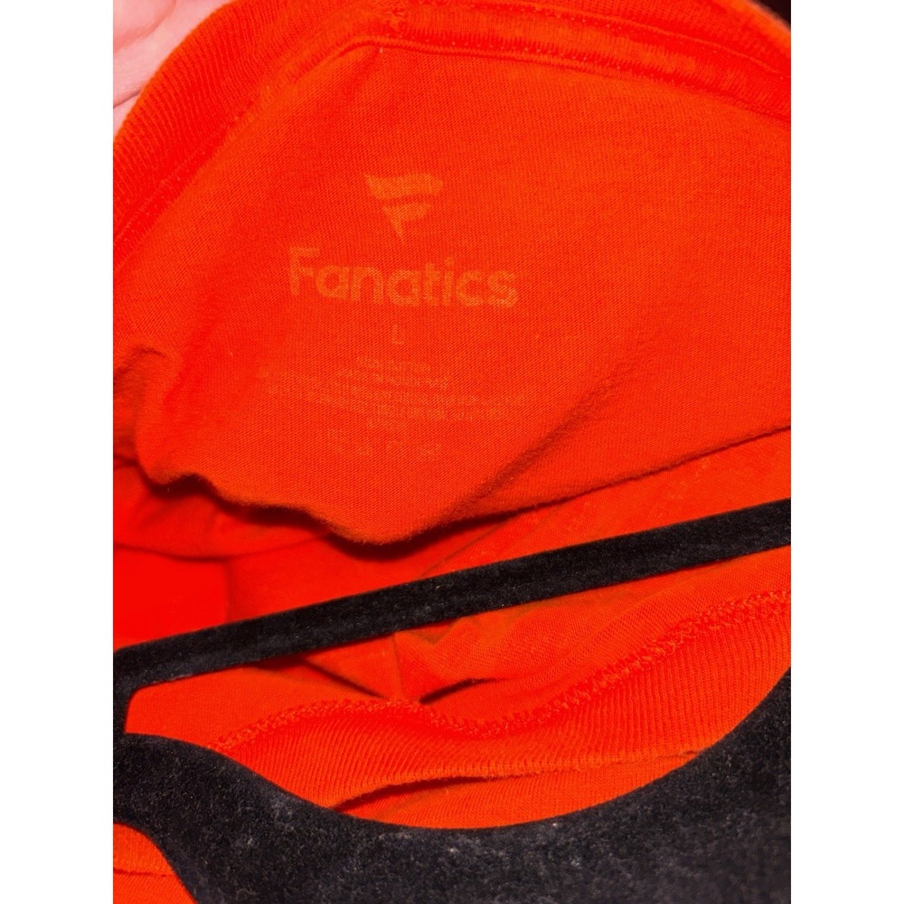 Mens (Large) Fanatics NCAA Clemson Tigers 2018 National Champions Tshirt Orange - Picture 4 of 4